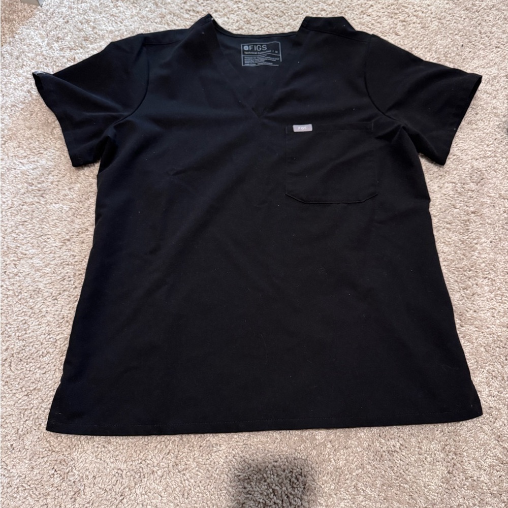 Figs Black Women's Top